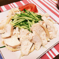 Maaooo's cooksnap of when they made 炊飯器で☆簡単蒸し鶏のごまポン.