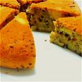 ぽぽぽぽんきち's cooksnap of when they made 炊飯器で焼く♪さつまいもケーキ.