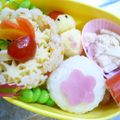 ももすけ's cooksnap of when they made ☆フルーツタルトなスイーツ弁当☆.