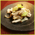 nano91's cooksnap of when they made 豚肉＆しめじ＆長ネギ✿にんにくマヨ炒め♡.