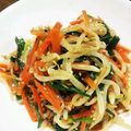 AshHouseKitchen's cooksnap of when they made うまい！もやしとニラのコチュジャンナムル.