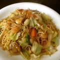 natchanw's cooksnap of when they made 激ウマ！ ランチに 海老の 塩焼きそば！.