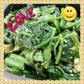 ユカtoマオマオ's cooksnap of when they made ほうれん草のごまあえ.