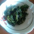 灯籠猫's cooksnap of when they made ほうれん草のゴマ和え.
