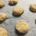 yummy♡'s cooksnap of when they made レンジでおからクッキー.