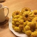 かたくりぱん☆'s cooksnap of when they made かぼちゃｉｎ焼きドーナツ♥.