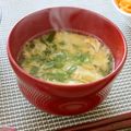 簡単手抜きママ's cooksnap of when they made ウマッて言っちゃう★【ニラと卵の味噌汁】.