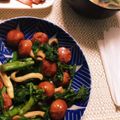 aska00a's cooksnap of when they made 菜の花＆ウインナーのソテー.