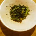 ボブナナ's cooksnap of when they made 春菊の胡麻和え.