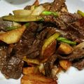 キョッポ's cooksnap of when they made 牛肉と新じゃがの味噌炒め.
