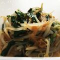 組込彼女's cooksnap of when they made ゜*。ニラともやしのなめ茸和え。*°.