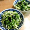 recoreco's cooksnap of when they made 水菜と海苔のアジアンサラダ[覚書].