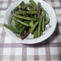 アタックひめちゃん's cooksnap of when they made ★こごみをゴマドレで★.