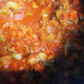 93ママ's cooksnap of when they made 簡単煮込むだけ★牛筋のトマト煮込み.