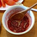 makoz3's cooksnap of when they made レンジで☆低糖いちごジャム.