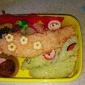 しましま0228's cooksnap of when they made キャラ弁♡妖怪ウォッチ！グレるりん.