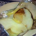 蜂蜜牛乳's cooksnap of when they made ええっ！？魚焼きグリルで焼きリンゴ！？.