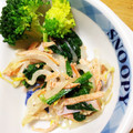 にじゆめa's cooksnap of when they made ☆ほうれん草 和風マヨサラダ☆.