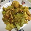 nikokero's cooksnap of when they made ちくわのカレー炒め♪お弁当にも。.