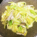 Giruu's cooksnap of when they made 卵とキャベツの簡単野菜炒め.