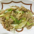 えみんこs's cooksnap of when they made 牛肉と長ネギの炒め物.