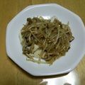 書セラピスト流香's cooksnap of when they made 白身魚のムニエル〜きのこ・もやしあんかけ.