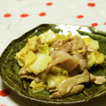 ガメコ's cooksnap of when they made 豚とキャベツとえりんぎのソース炒め。.