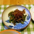 repopo's cooksnap of when they made ピーマンとじゃこのピリ辛きんぴら.