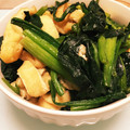 クック1DRMF1☆'s cooksnap of when they made めんつゆだけ簡単ほうれん草と油揚げ煮浸し.