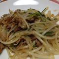 ふくちゃん115's cooksnap of when they made 簡単！豚細切れ＆もやしの胡麻しゃぶ炒め☆.