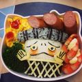 Shan0920's cooksnap of when they made 園児キャラ弁 ムリカベ 妖怪ウォッチ.