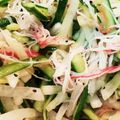 けいこSu's cooksnap of when they made 大根＆きゅうり＆ハムのおつまみサラダ.