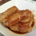 ミナウサギ's cooksnap of when they made 厚揚げの肉巻き！おつまみ、お弁当に！.