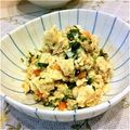 ♡礼♡'s cooksnap of when they made シャキシャキ☆大根の葉で炒り豆腐。.