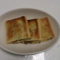 RINRI☆'s cooksnap of when they made さけるチーズ★油揚げと納豆チーズの挟み焼.