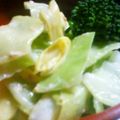 ニコニコすまいりー's cooksnap of when they made キャベツのミルク味噌マヨ和え.