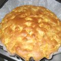 牛田もー's cooksnap of when they made サラダ油でできる簡単りんごケーキ.