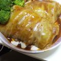 ayun69's cooksnap of when they made ♪デミグラスソースで♪　ロールキャベツ.