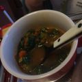 お気楽な嫁。's cooksnap of when they made ♬ひよこ豆とひき肉のトマトスープ♬.