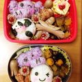 さお♡'s cooksnap of when they made キャラ弁☆紫ﾃﾞｺふりDEぞうさん.