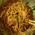 しましま昆布's cooksnap of when they made キムチマヨ春雨サラダ.
