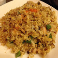 シングルアイシャドウ's cooksnap of when they made えびとしいたけの炒飯.