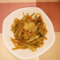 mikky6's cooksnap of when they made 基本のきんぴらごぼう.
