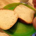 はっさく39's cooksnap of when they made パン屋さんのほんのり甘いしっとり食パン.