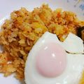 みつえぽん's cooksnap of when they made おいしい〜♪我が家の豚キムチチャーハン☆.
