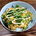 クックGI5041☆'s cooksnap of when they made パパッと簡単！5分で出来るチー玉納豆丼.
