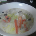 momolily's cooksnap of when they made あさりと白菜のクリーム煮.