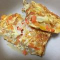 ちゃんぽん８９'s cooksnap of when they made 野菜たっぷり☆チーズ厚焼きたまご.