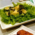 みーたそ♪'s cooksnap of when they made わさび菜とアボガドの和風サラダ.