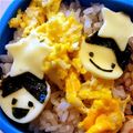 うきゅ さまんさ's cooksnap of when they made 子供のリクエスト☆簡単に七夕弁当.